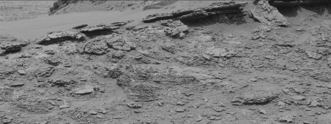 Nasa's Mars rover Curiosity acquired this image using its Mast Camera (Mastcam) on Sol 3705