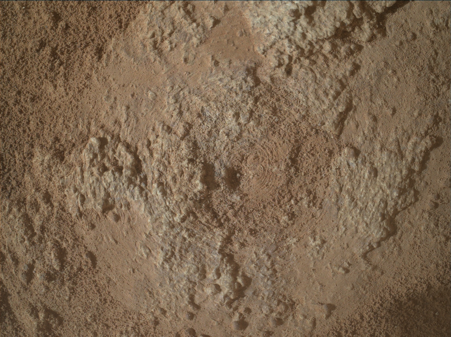 Nasa's Mars rover Curiosity acquired this image using its Mars Hand Lens Imager (MAHLI) on Sol 3706
