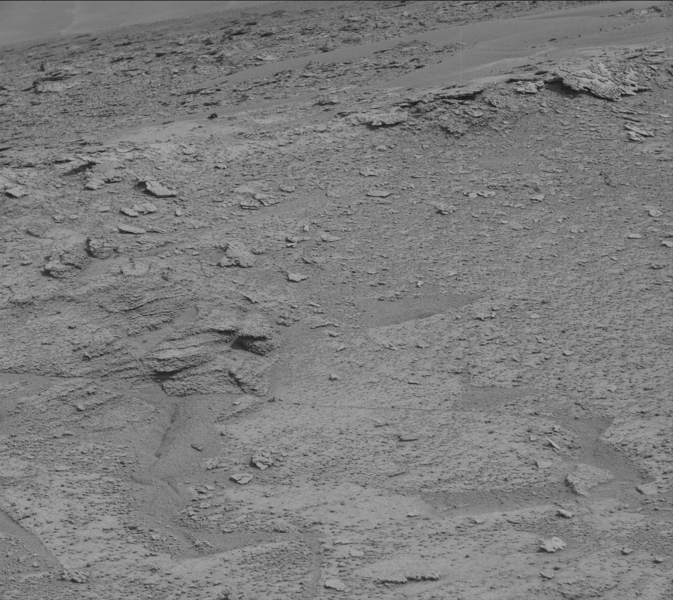 Nasa's Mars rover Curiosity acquired this image using its Mast Camera (Mastcam) on Sol 3708