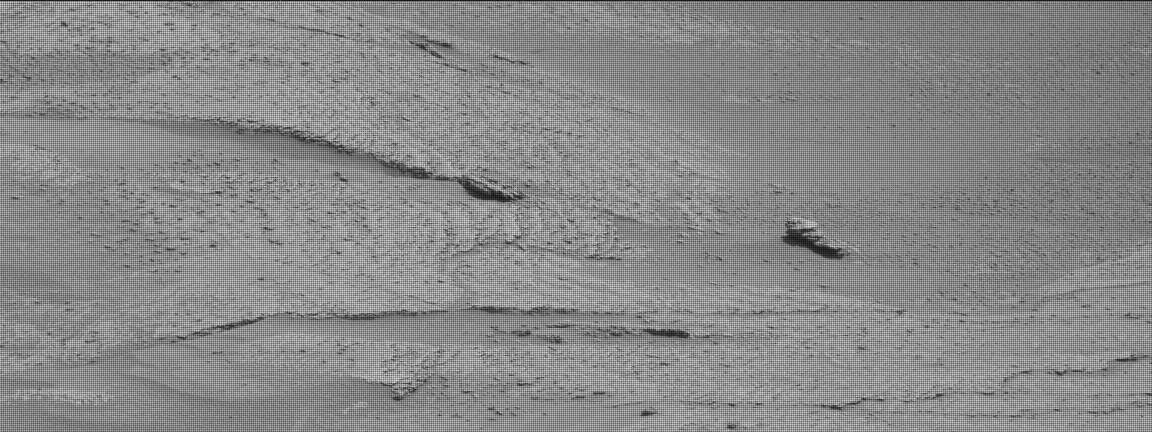 Nasa's Mars rover Curiosity acquired this image using its Mast Camera (Mastcam) on Sol 3710