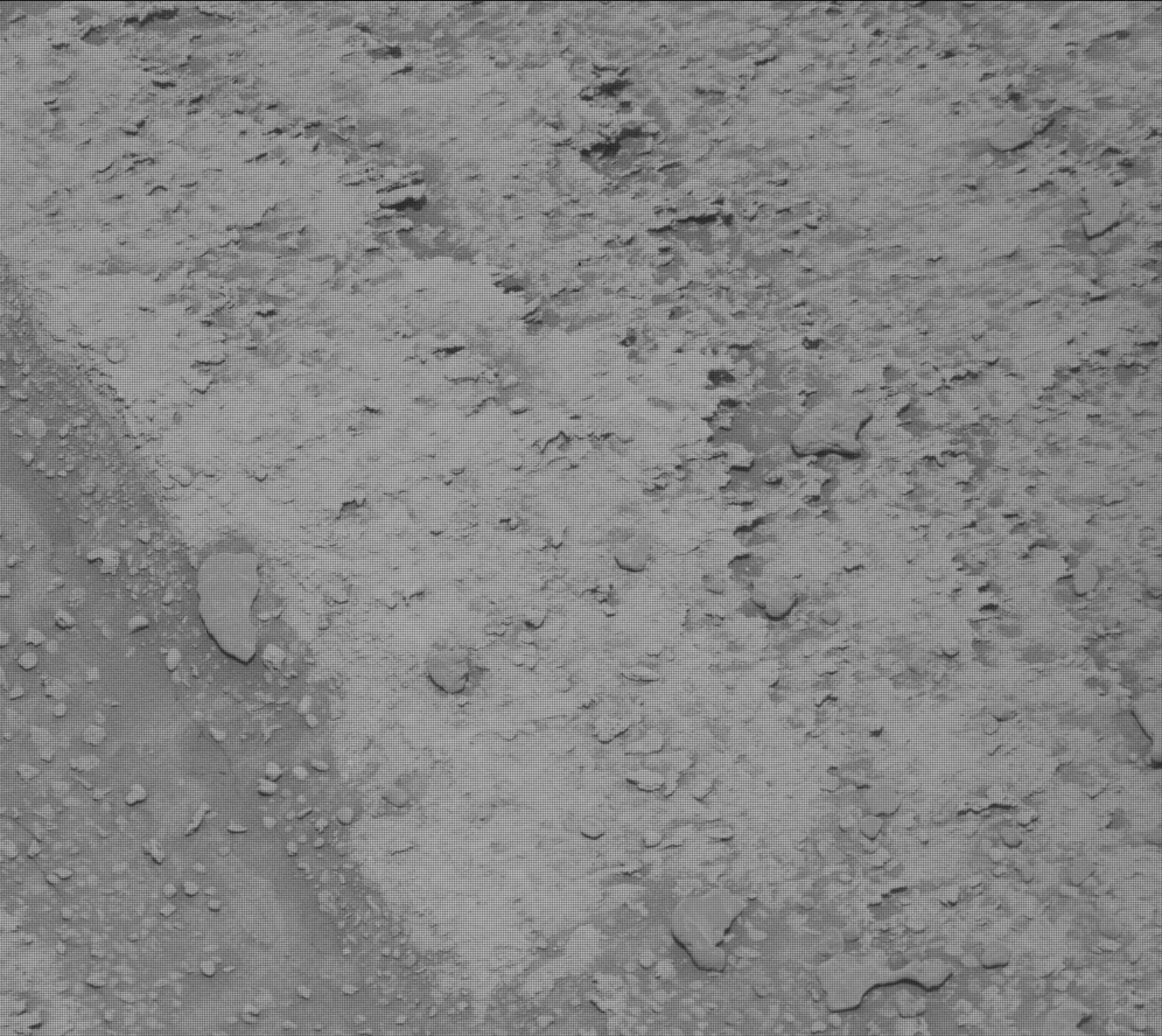Nasa's Mars rover Curiosity acquired this image using its Mast Camera (Mastcam) on Sol 3712