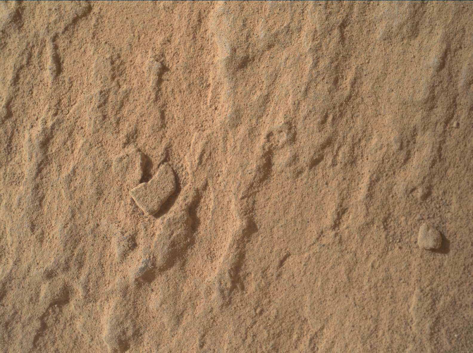 Nasa's Mars rover Curiosity acquired this image using its Mars Hand Lens Imager (MAHLI) on Sol 3723