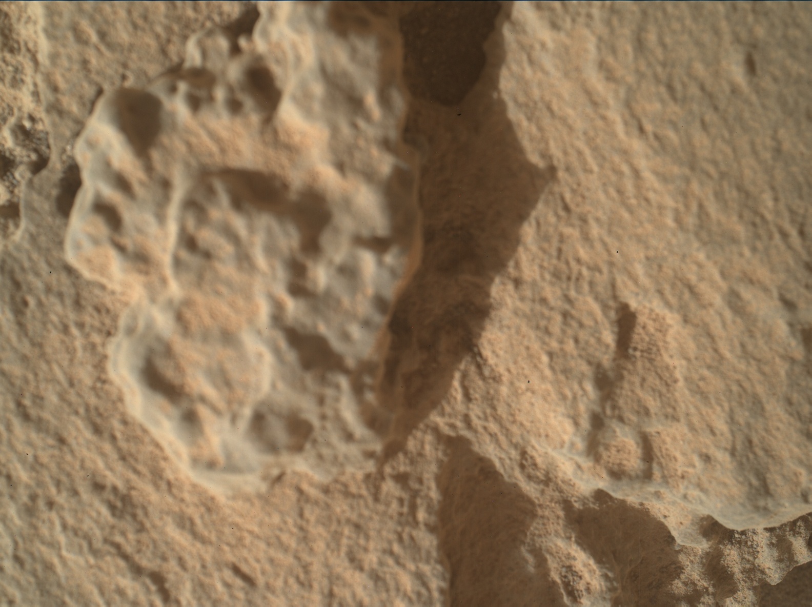 Nasa's Mars rover Curiosity acquired this image using its Mars Hand Lens Imager (MAHLI) on Sol 3723