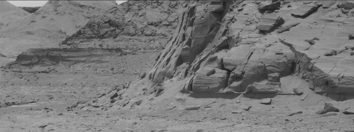 Nasa's Mars rover Curiosity acquired this image using its Mast Camera (Mastcam) on Sol 3727