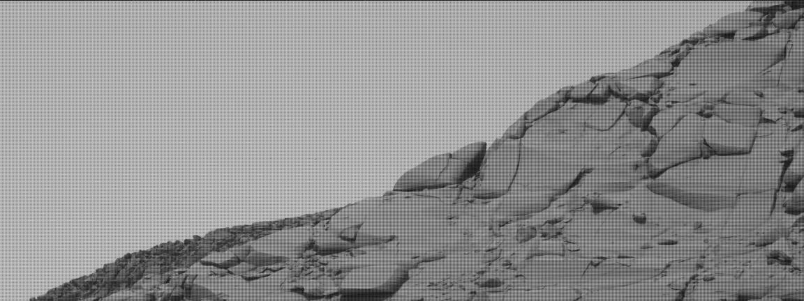 Nasa's Mars rover Curiosity acquired this image using its Mast Camera (Mastcam) on Sol 3727