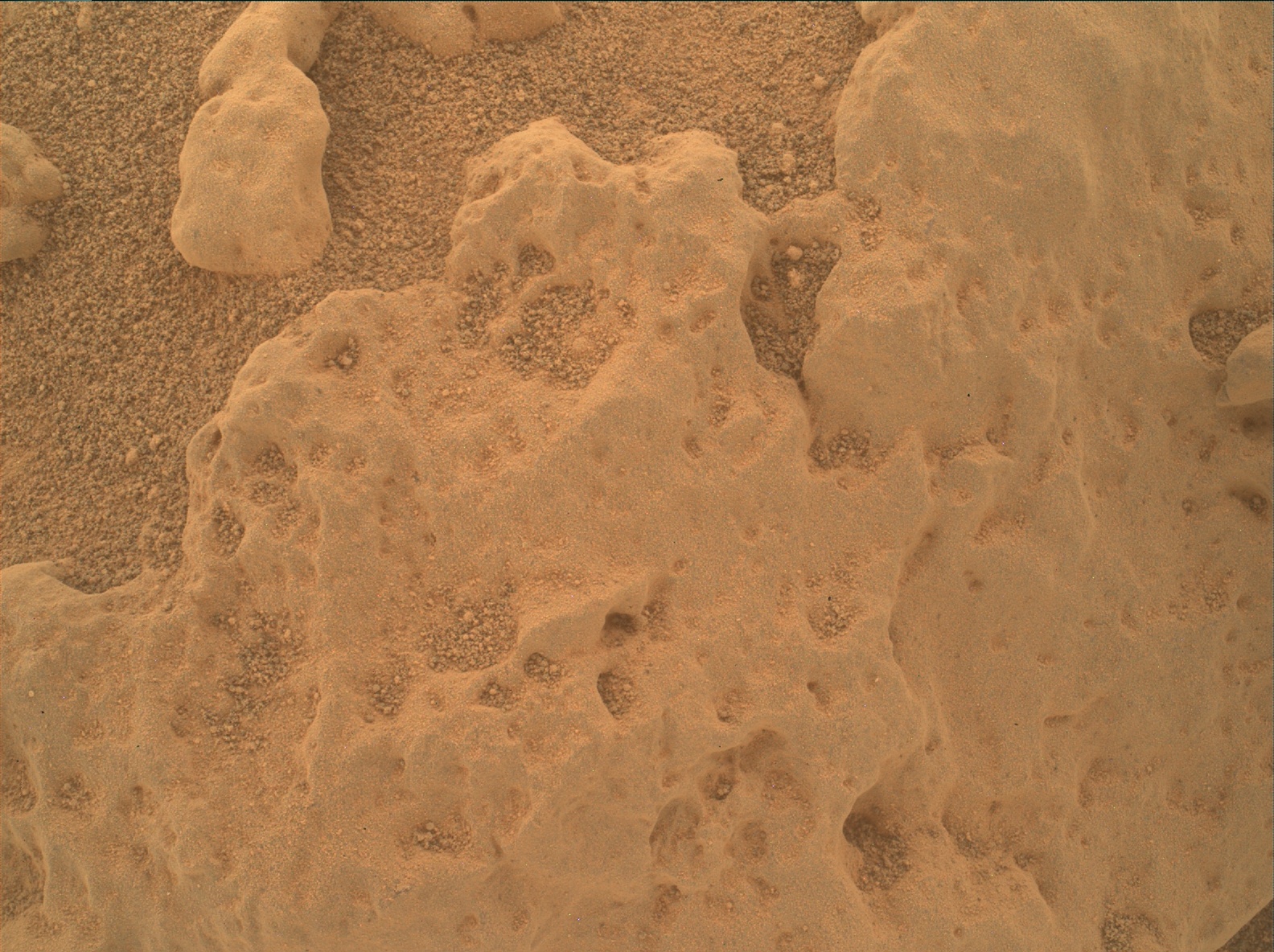 Nasa's Mars rover Curiosity acquired this image using its Mars Hand Lens Imager (MAHLI) on Sol 3728