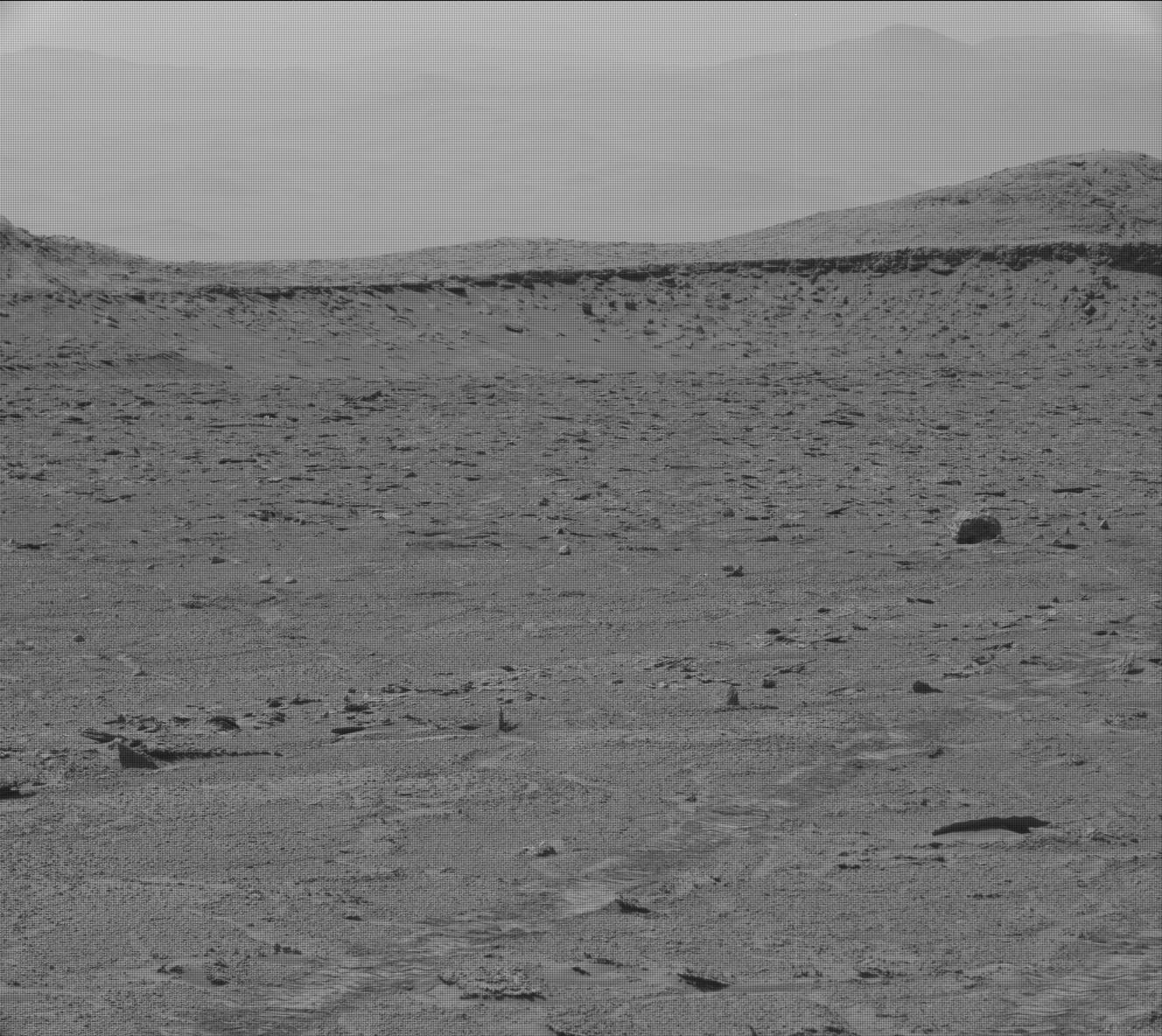 Nasa's Mars rover Curiosity acquired this image using its Mast Camera (Mastcam) on Sol 3730