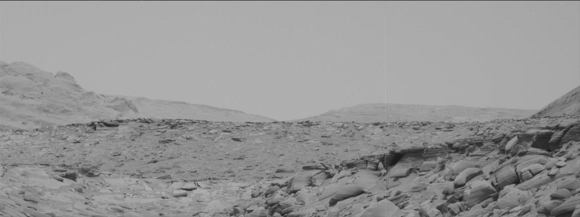 Nasa's Mars rover Curiosity acquired this image using its Mast Camera (Mastcam) on Sol 3732
