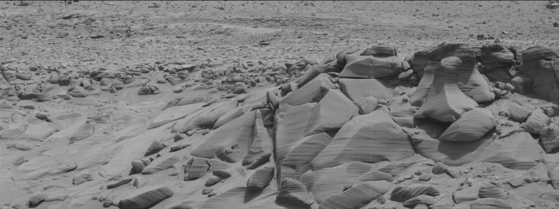 Nasa's Mars rover Curiosity acquired this image using its Mast Camera (Mastcam) on Sol 3732