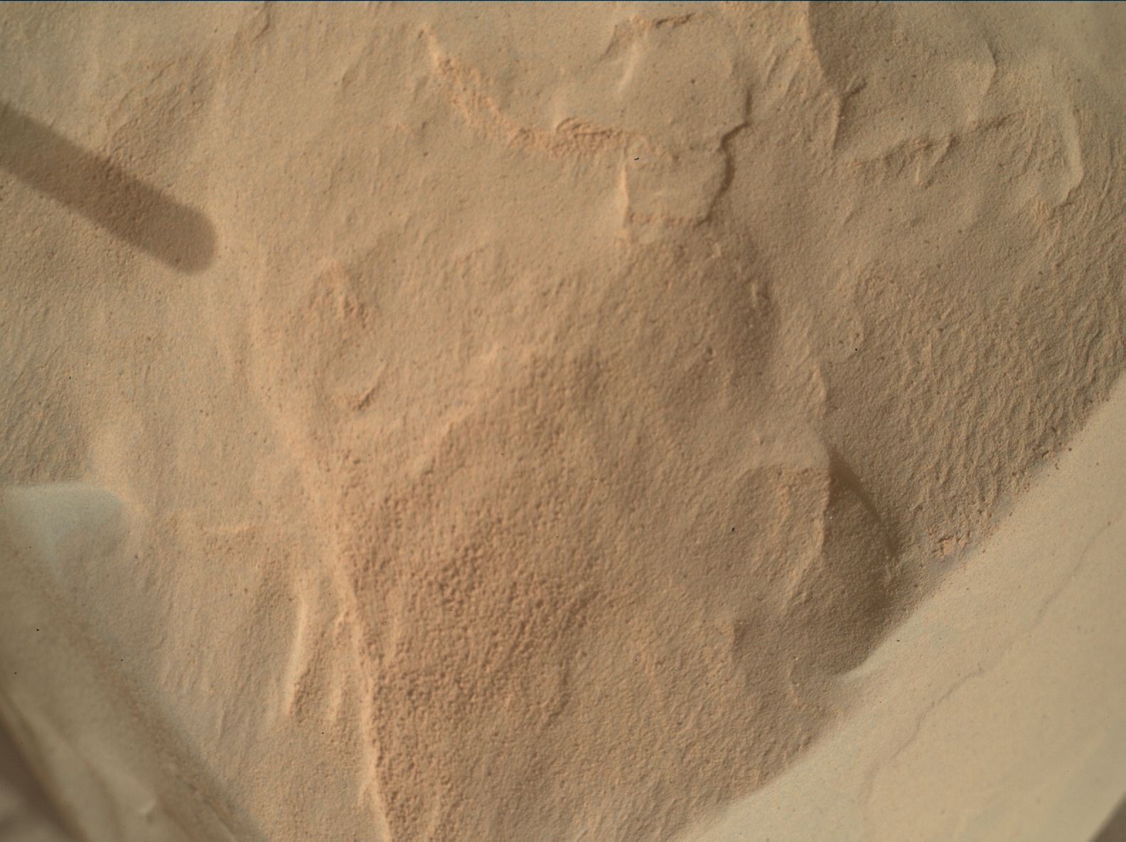 Nasa's Mars rover Curiosity acquired this image using its Mars Hand Lens Imager (MAHLI) on Sol 3732