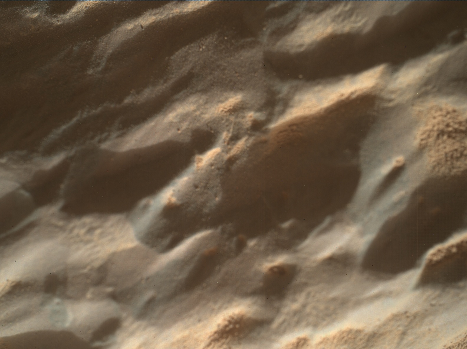 Nasa's Mars rover Curiosity acquired this image using its Mars Hand Lens Imager (MAHLI) on Sol 3732