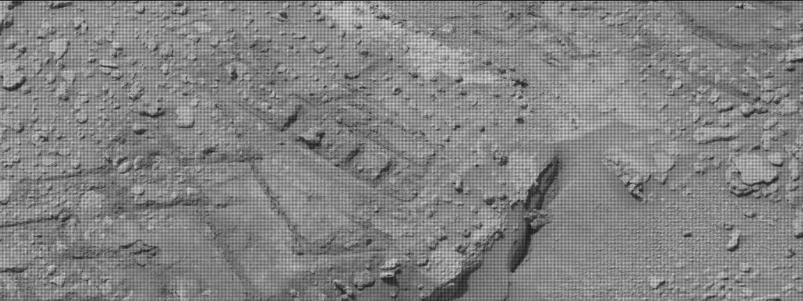 Nasa's Mars rover Curiosity acquired this image using its Mast Camera (Mastcam) on Sol 3737
