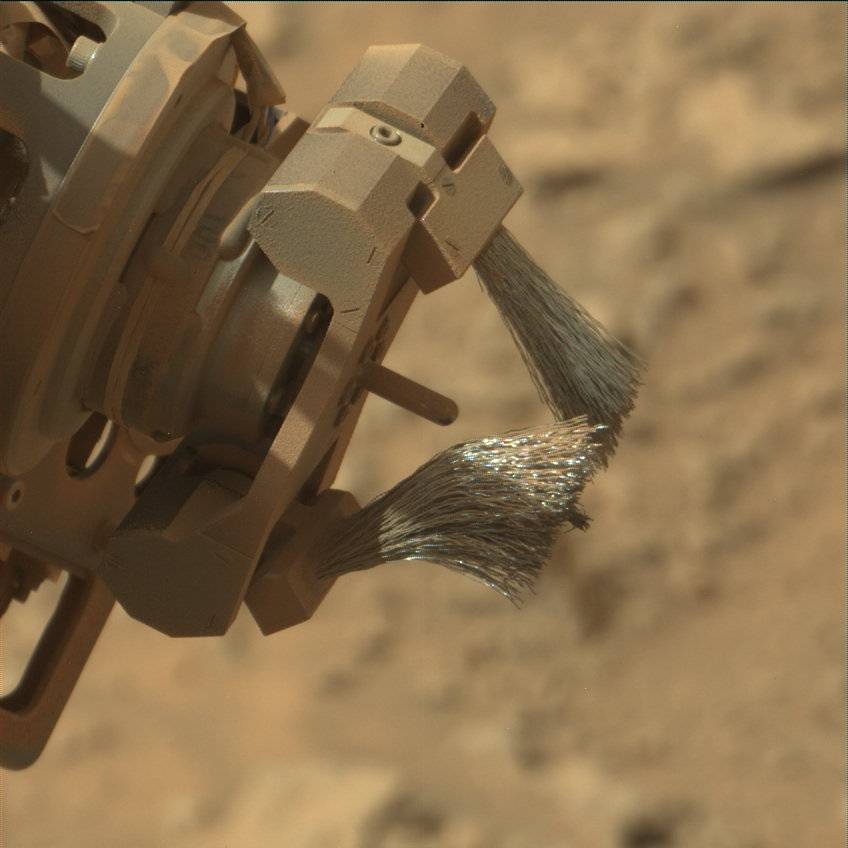 Nasa's Mars rover Curiosity acquired this image using its Mast Camera (Mastcam) on Sol 3737