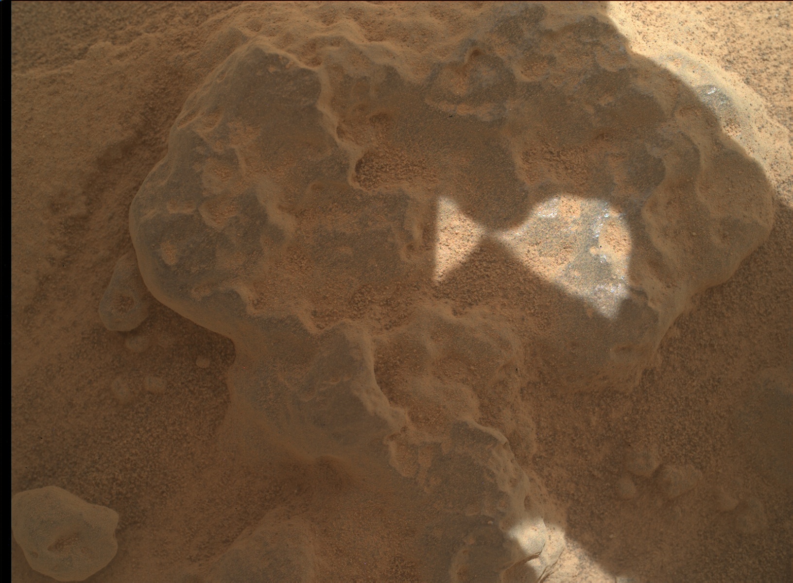 Nasa's Mars rover Curiosity acquired this image using its Mars Hand Lens Imager (MAHLI) on Sol 3739