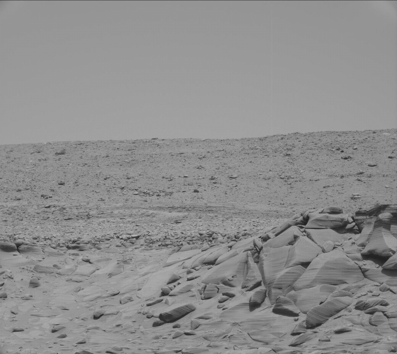 Nasa's Mars rover Curiosity acquired this image using its Mast Camera (Mastcam) on Sol 3746
