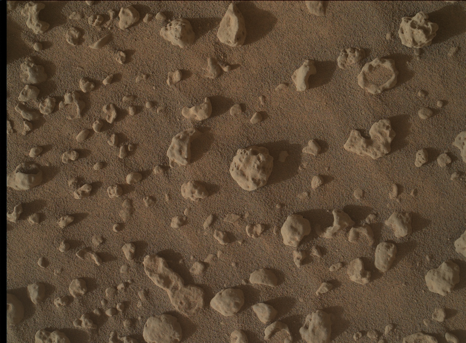 Nasa's Mars rover Curiosity acquired this image using its Mars Hand Lens Imager (MAHLI) on Sol 3746
