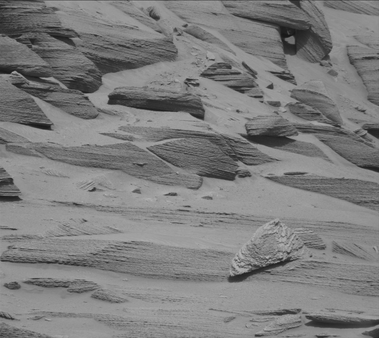 Nasa's Mars rover Curiosity acquired this image using its Mast Camera (Mastcam) on Sol 3753