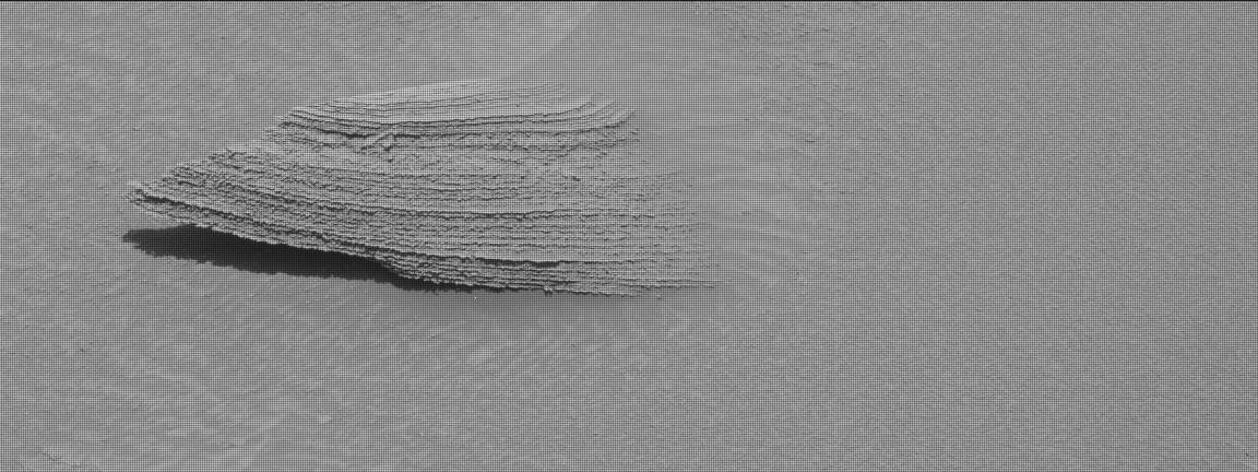 Nasa's Mars rover Curiosity acquired this image using its Mast Camera (Mastcam) on Sol 3766