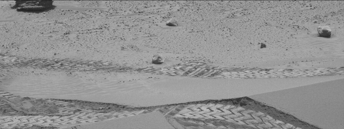 Nasa's Mars rover Curiosity acquired this image using its Mast Camera (Mastcam) on Sol 3769