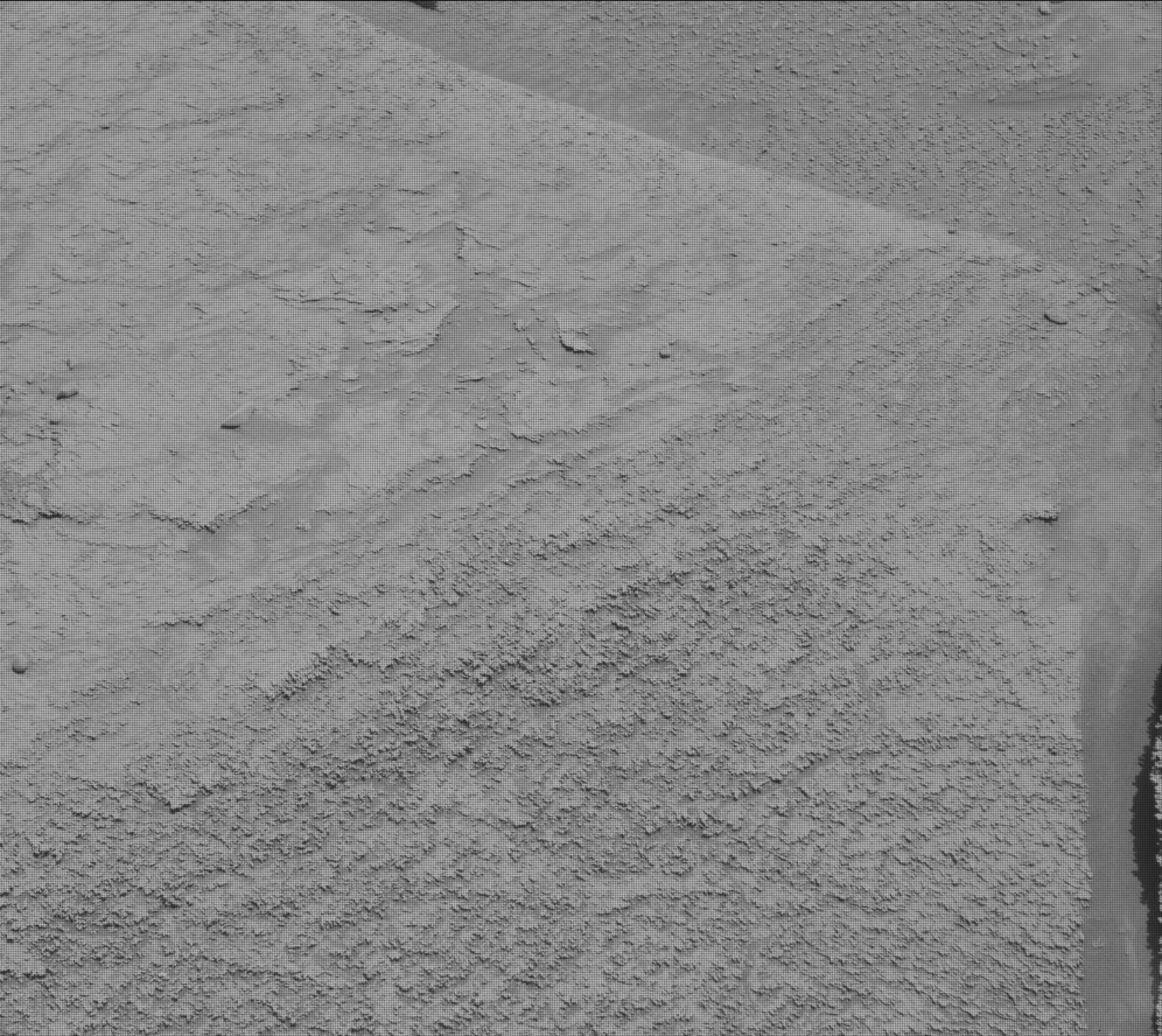 Nasa's Mars rover Curiosity acquired this image using its Mast Camera (Mastcam) on Sol 3774