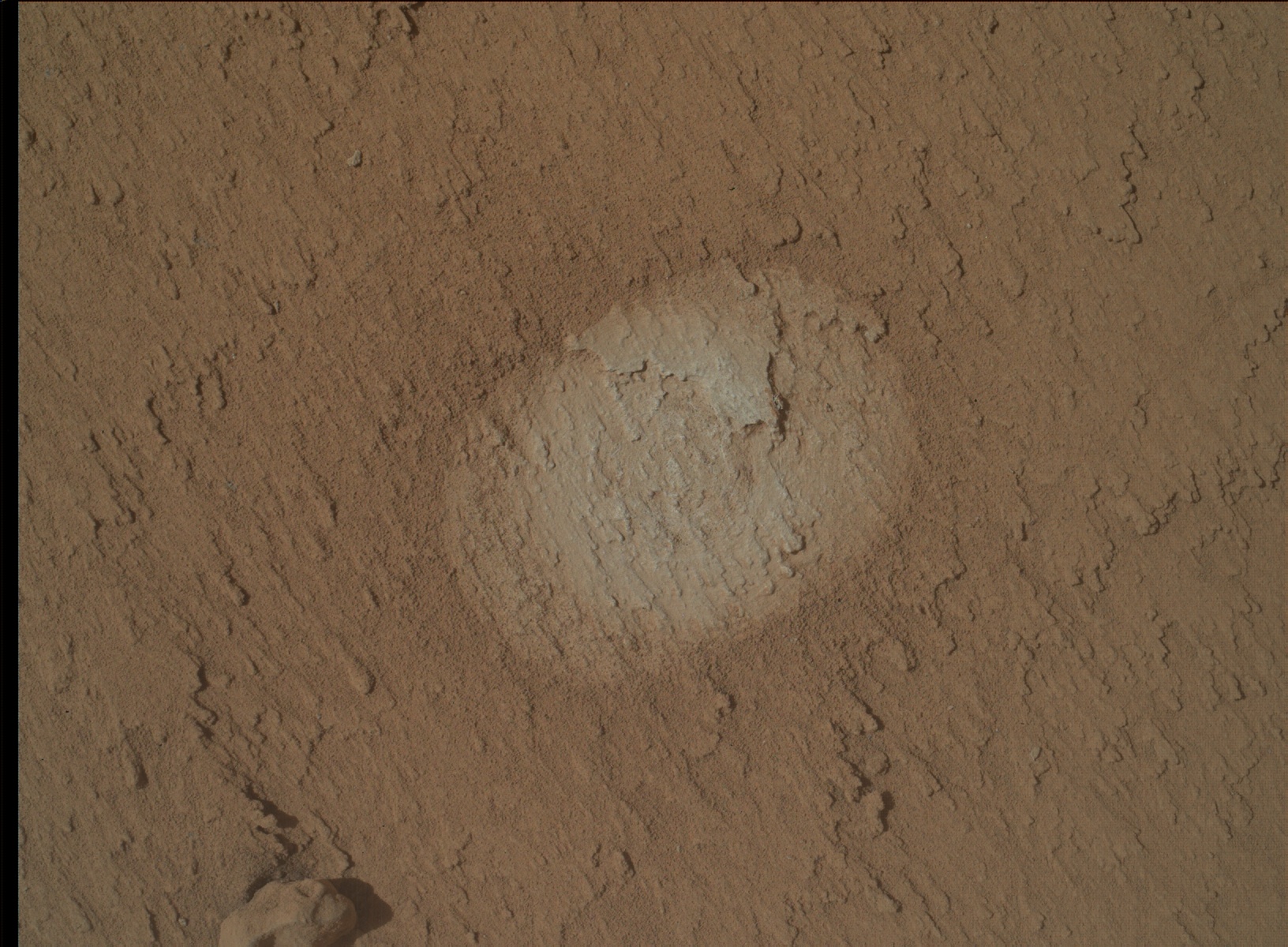 Nasa's Mars rover Curiosity acquired this image using its Mars Hand Lens Imager (MAHLI) on Sol 3778