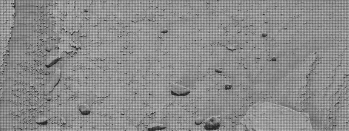 Nasa's Mars rover Curiosity acquired this image using its Mast Camera (Mastcam) on Sol 3781