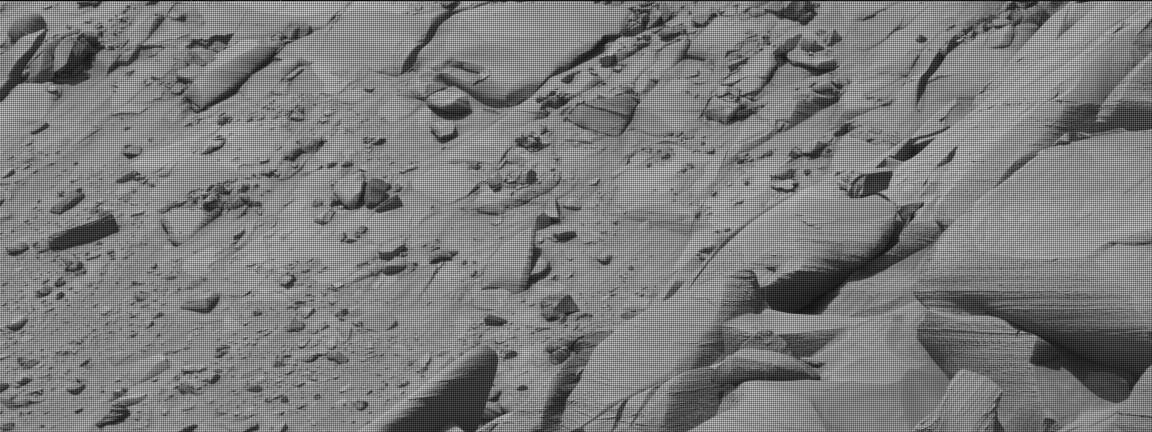 Nasa's Mars rover Curiosity acquired this image using its Mast Camera (Mastcam) on Sol 3794
