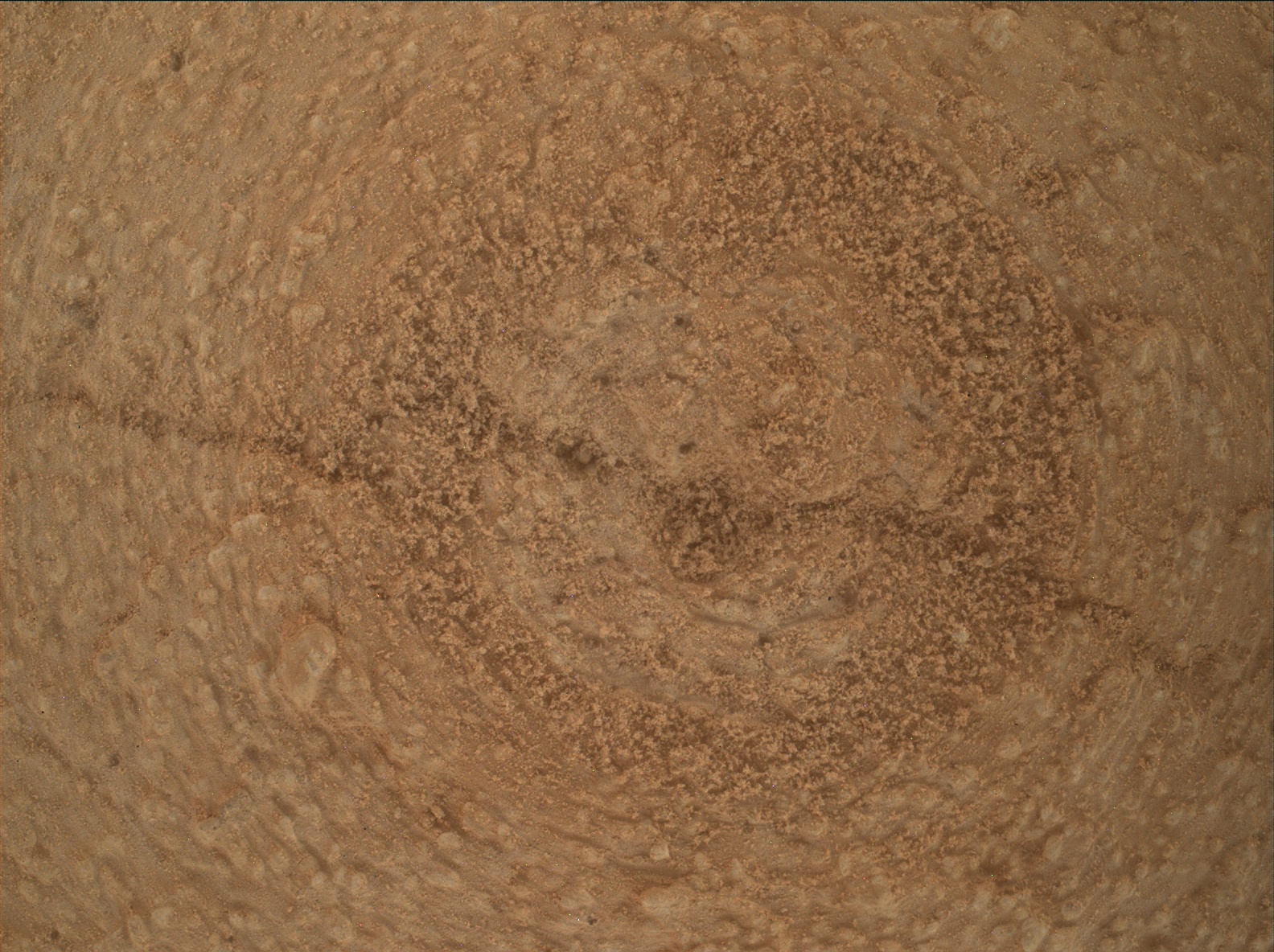 Nasa's Mars rover Curiosity acquired this image using its Mars Hand Lens Imager (MAHLI) on Sol 3799