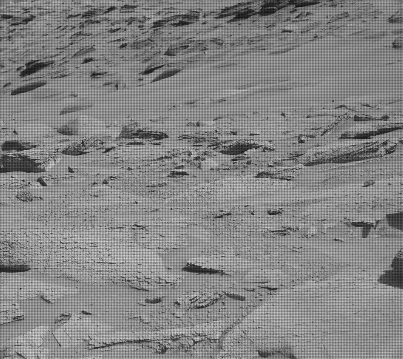 Nasa's Mars rover Curiosity acquired this image using its Mast Camera (Mastcam) on Sol 3803