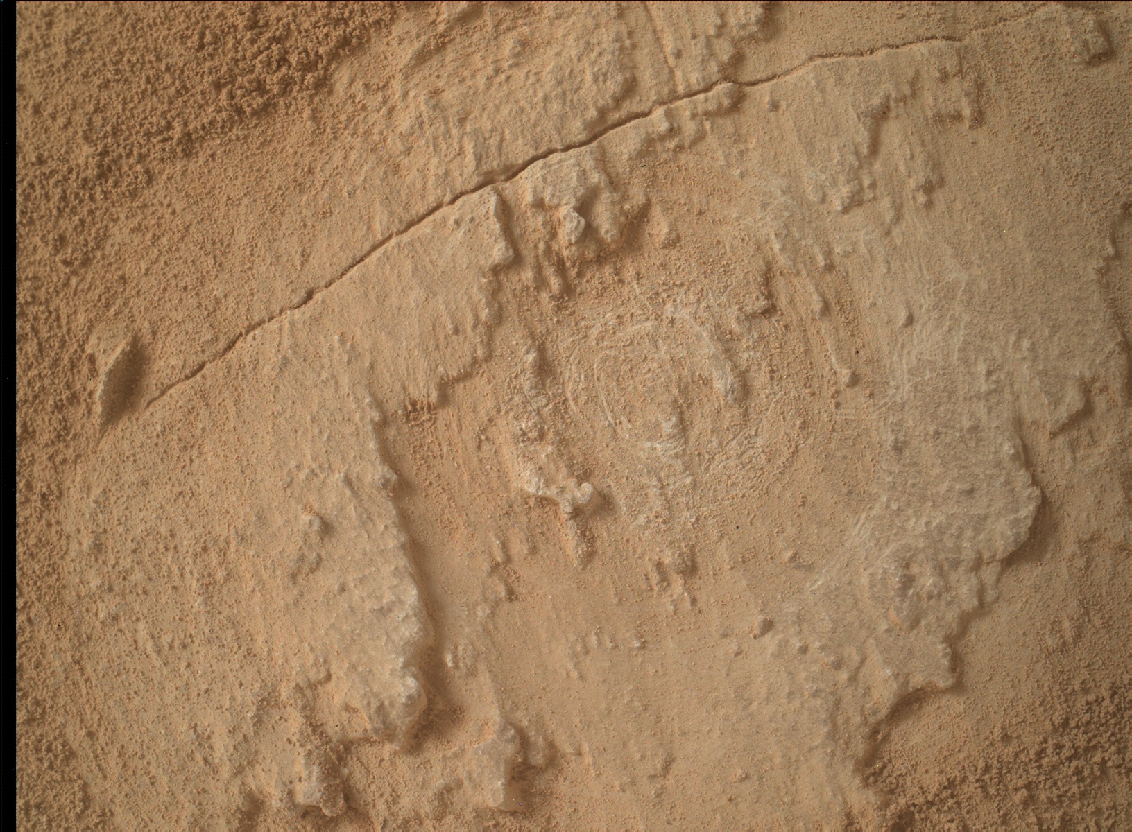 Nasa's Mars rover Curiosity acquired this image using its Mars Hand Lens Imager (MAHLI) on Sol 3807