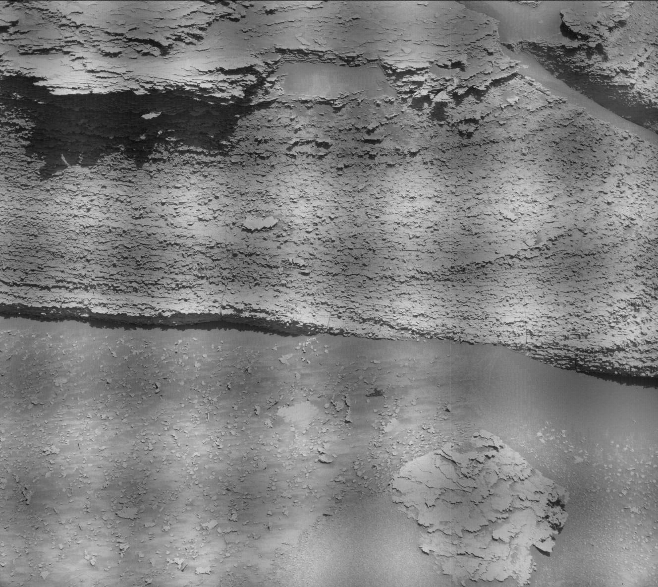 Nasa's Mars rover Curiosity acquired this image using its Mast Camera (Mastcam) on Sol 3812