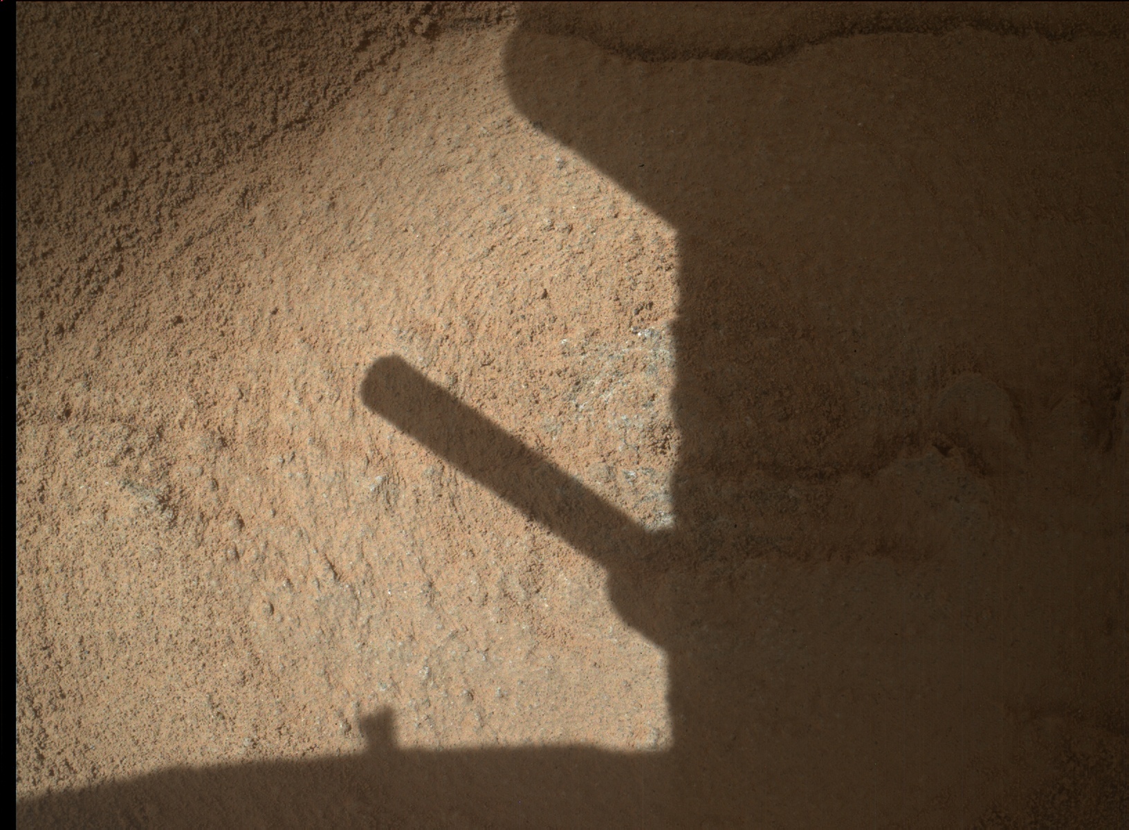 Nasa's Mars rover Curiosity acquired this image using its Mars Hand Lens Imager (MAHLI) on Sol 3812