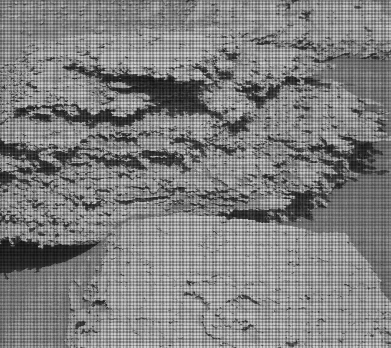 Nasa's Mars rover Curiosity acquired this image using its Mast Camera (Mastcam) on Sol 3814