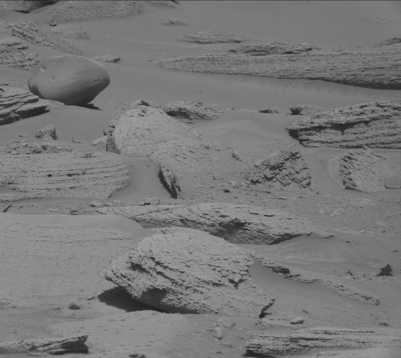 Nasa's Mars rover Curiosity acquired this image using its Mast Camera (Mastcam) on Sol 3815