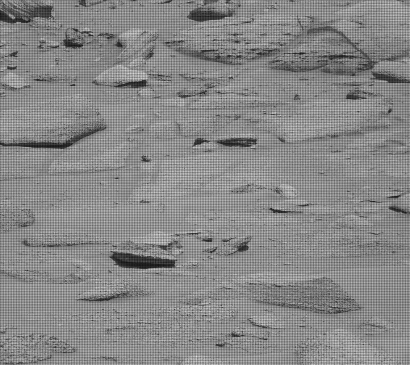 Nasa's Mars rover Curiosity acquired this image using its Mast Camera (Mastcam) on Sol 3822