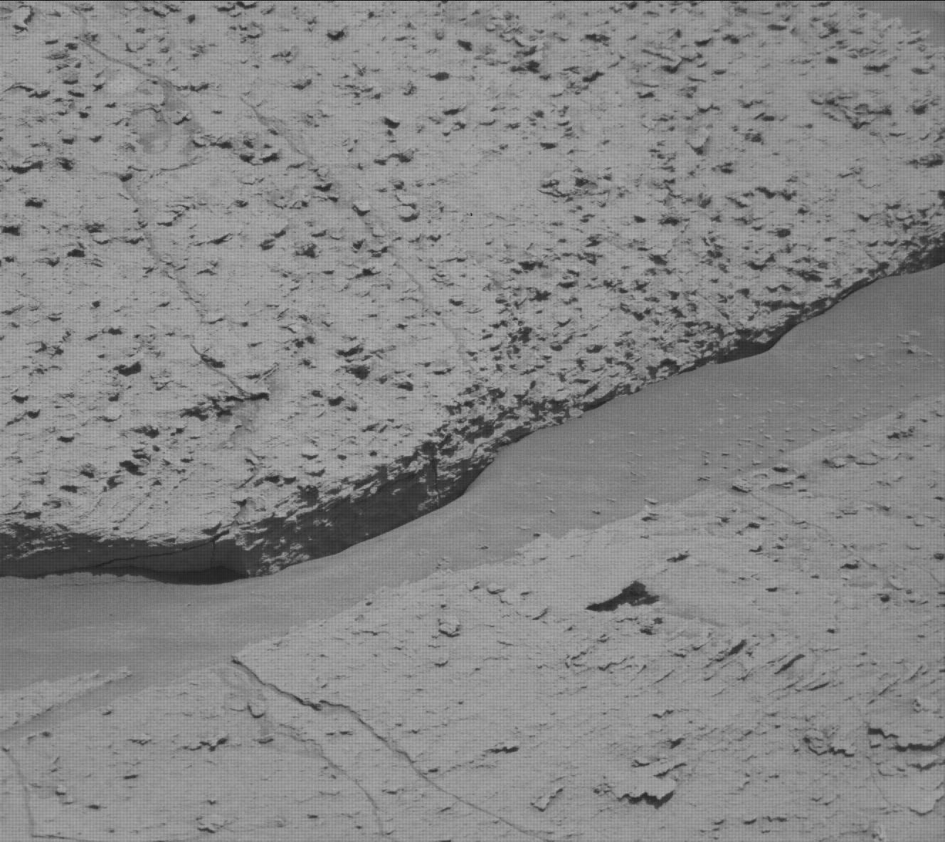 Nasa's Mars rover Curiosity acquired this image using its Mast Camera (Mastcam) on Sol 3834