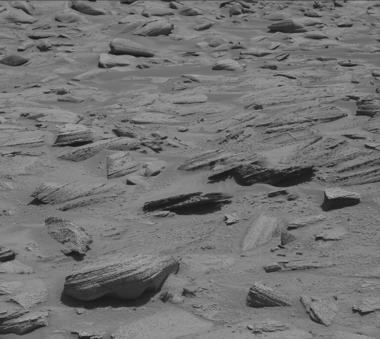 Nasa's Mars rover Curiosity acquired this image using its Mast Camera (Mastcam) on Sol 3839