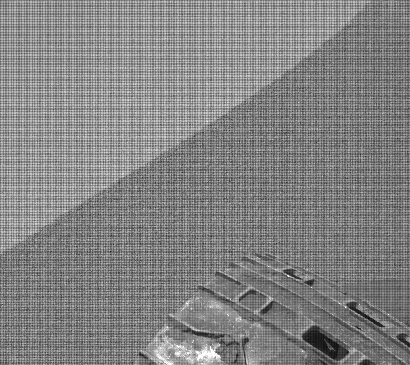 Nasa's Mars rover Curiosity acquired this image using its Mast Camera (Mastcam) on Sol 3843
