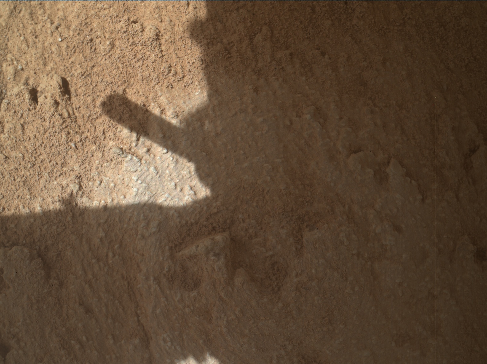 Nasa's Mars rover Curiosity acquired this image using its Mars Hand Lens Imager (MAHLI) on Sol 3845