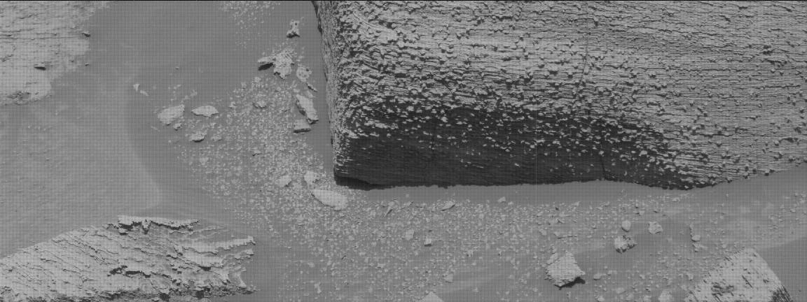 Nasa's Mars rover Curiosity acquired this image using its Mast Camera (Mastcam) on Sol 3846