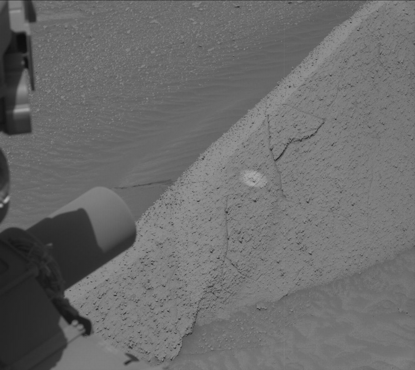 Nasa's Mars rover Curiosity acquired this image using its Mast Camera (Mastcam) on Sol 3846