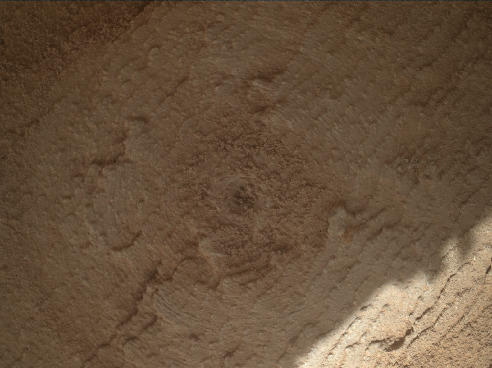 Nasa's Mars rover Curiosity acquired this image using its Mars Hand Lens Imager (MAHLI) on Sol 3851