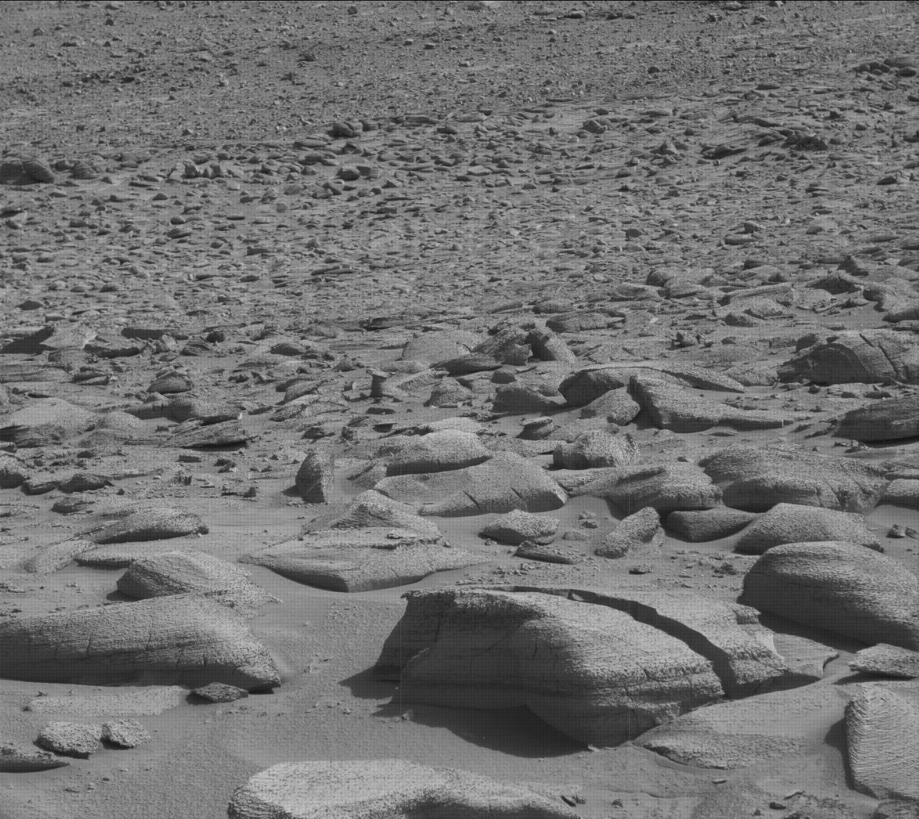 Nasa's Mars rover Curiosity acquired this image using its Mast Camera (Mastcam) on Sol 3853