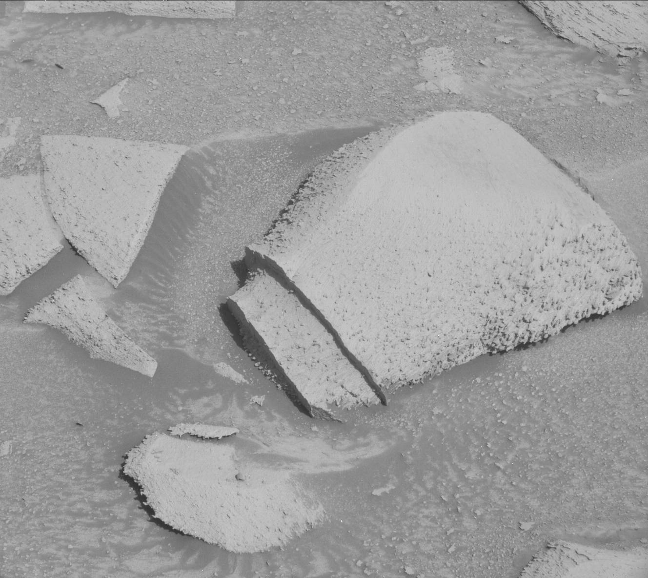 Nasa's Mars rover Curiosity acquired this image using its Mast Camera (Mastcam) on Sol 3856
