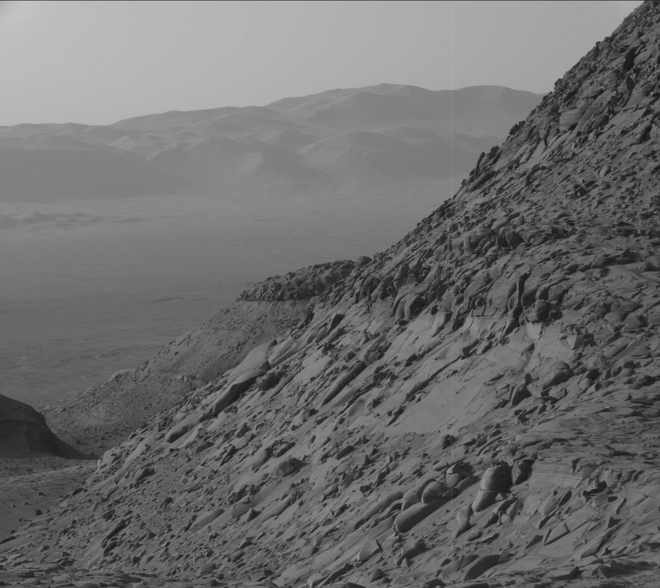Nasa's Mars rover Curiosity acquired this image using its Mast Camera (Mastcam) on Sol 3861