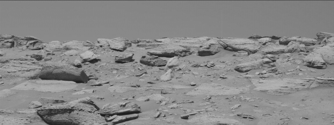 Nasa's Mars rover Curiosity acquired this image using its Mast Camera (Mastcam) on Sol 3865