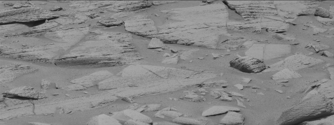 Nasa's Mars rover Curiosity acquired this image using its Mast Camera (Mastcam) on Sol 3871