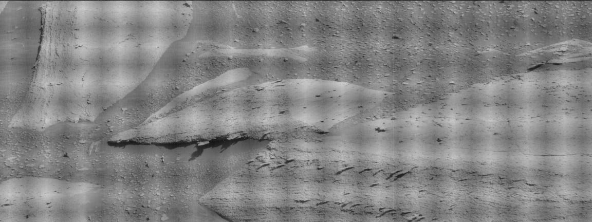 Nasa's Mars rover Curiosity acquired this image using its Mast Camera (Mastcam) on Sol 3876
