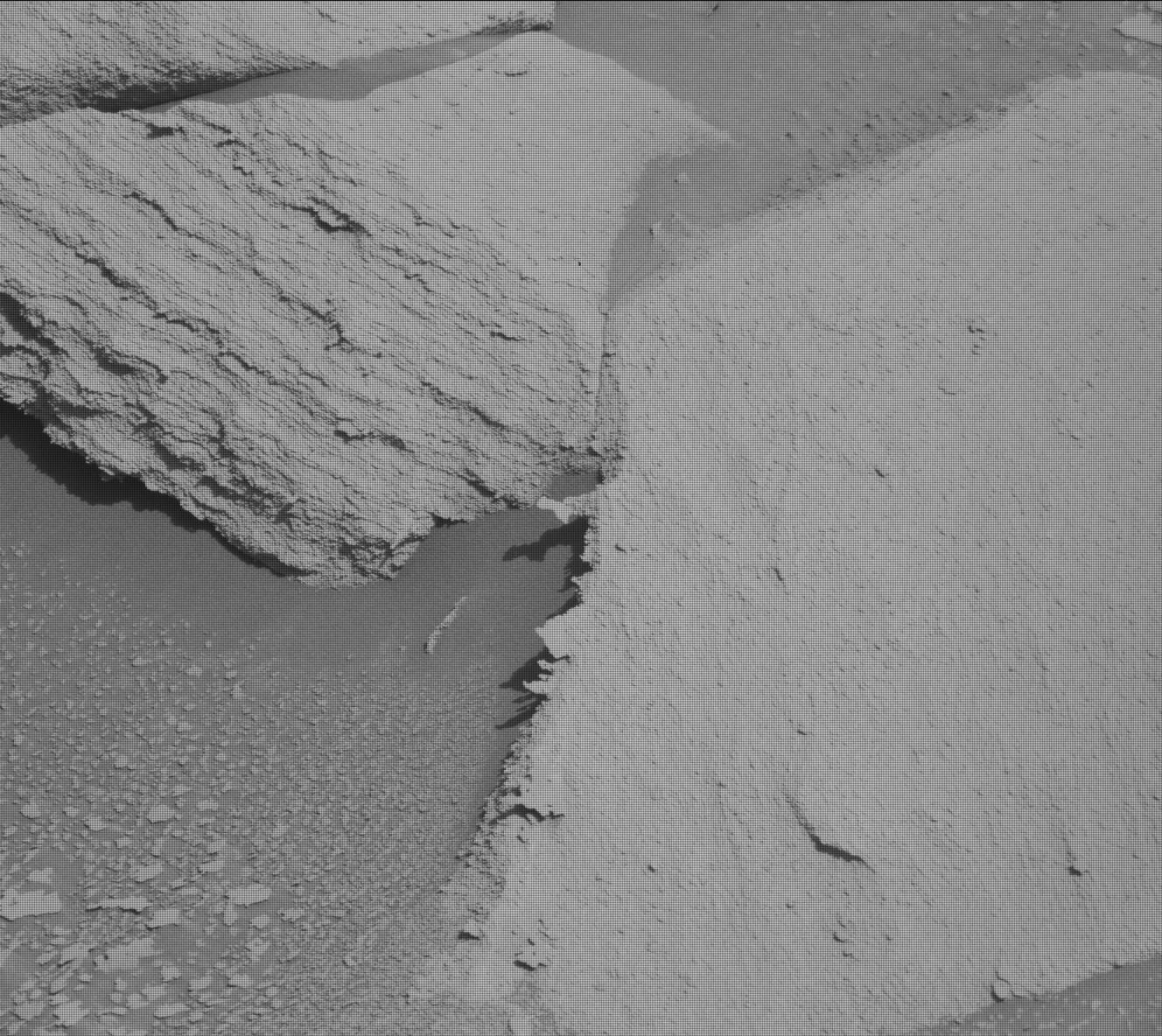 Nasa's Mars rover Curiosity acquired this image using its Mast Camera (Mastcam) on Sol 3876