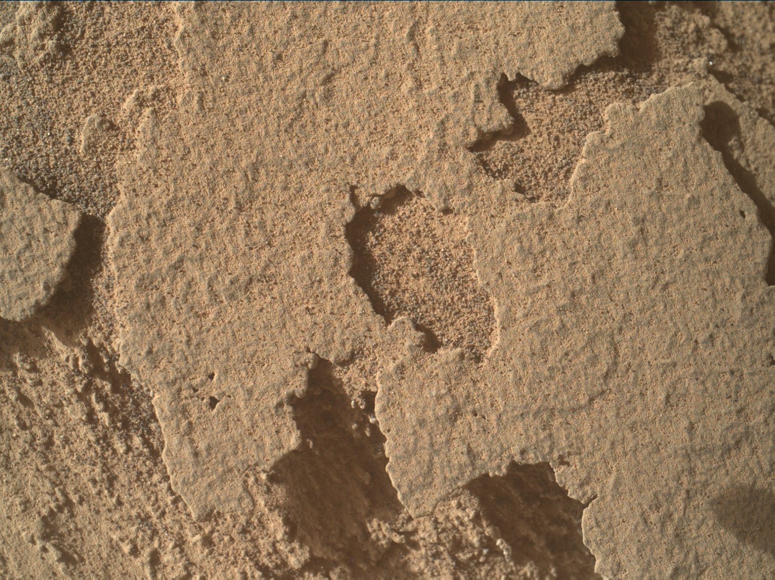 Nasa's Mars rover Curiosity acquired this image using its Mars Hand Lens Imager (MAHLI) on Sol 3877